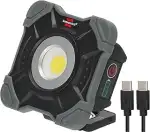Brennenstuhl Akku LED Arbeitsstrahler SH 1000 MAC (1000lm, IP54, Akku LED Arbeitsleuchte mit Magn...