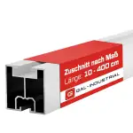 Aluprofil 40x40 mm | T-Nut für M8/M10 mm | Länge 200 cm | Solar Schiene, Photovoltaik Alu Profil, PV Aluminium Profil für Solarmodule | Montageschiene, Solarprofil | 0% §12Abs.3UStG