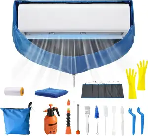 Klimaanlage Reinigungsset für Split mit verstellbarer Schürze und doppelten Seit