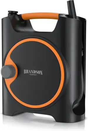 Brandson - 10 + 1,5 Meter Gartenschlauch Trommel 3/4 Zoll - Schlauchaufroller Sc