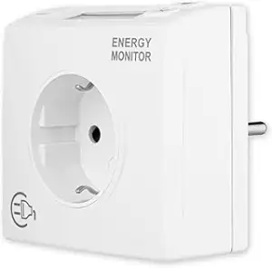 REV Stromzähler – messen Sie Ihren Stromverbrauch, Stromzähler für Steckdose, St