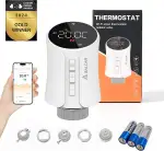 SALCAR Smartes Heizkörperthermostat Smart WiFi Thermostat Heizung Kompatibel mit Amazon Alexa & Google Home Programmierbar Heizungsthermostat Tuya Smartes Heizkörper kein Gateway erforderlich