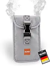 Kleine Brandschutz Tasche | 3 Feuerfeste Lagen | Ladetasche für Handy, Powerbank