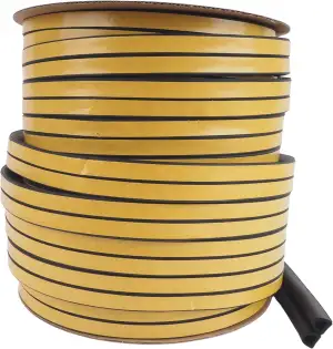 Dichtungsband 50M für Türen & Fenster – Türdichtung selbstklebend 12x10mm | Fens