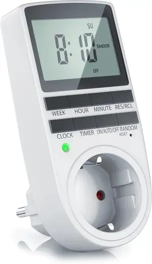 CSL - Zeitschaltuhr digital - 2,1" LCD-Display 5,3 cm - 3680W - Digital-Zeitscha