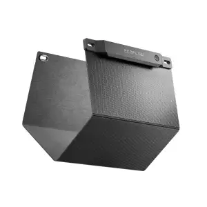 ECOFLOW 28W Tragbares Solarpanel für Rucksack mit Solar-Winkelführung, 20W USB-C