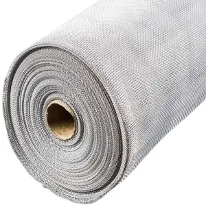 Stahlia Fliegengitter EDELSTAHL B x L: 100x300CM Fliegennetz Fenster Balkontür I