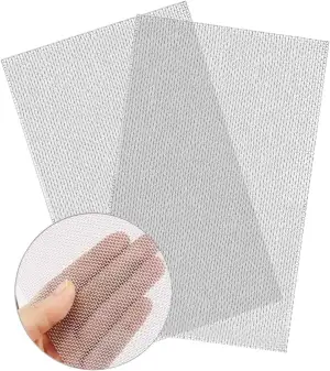 2 Stück 304 Edelstahl-Drahtgeflecht 20 Mesh, Lüftungsgitter Metall Nagerbekämpfu