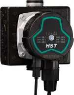 HST | Hocheffiziente Heizungspumpe | Umwälzpumpe | HST EPS 20-7.5/130 mm | Förderhöhe 7.5 Meter |...