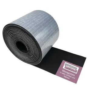 sarian Moosgummi Dichtungsband selbstklebend EPDM bis 10m Länge 3mm -10mm Stärke Schaumstoff Dichtband für Fenster, Türen, Auto, Schalldämmung & Wärmedämmung, stark haftend