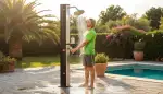 Solardusche: Optimaler Standort und Installation