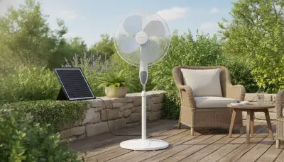 Autarke Belüftung: Solarventilator