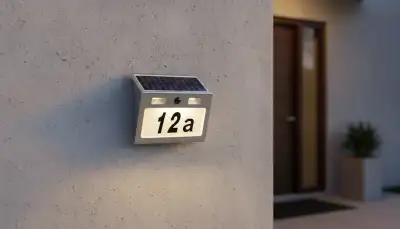 Smarte Solar Hausnummern: Design und Funktion