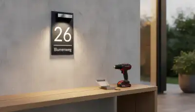 Solar Hausnummer: Installation und Pflege