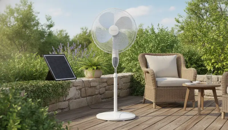 Autarke Belüftung: Solarventilator