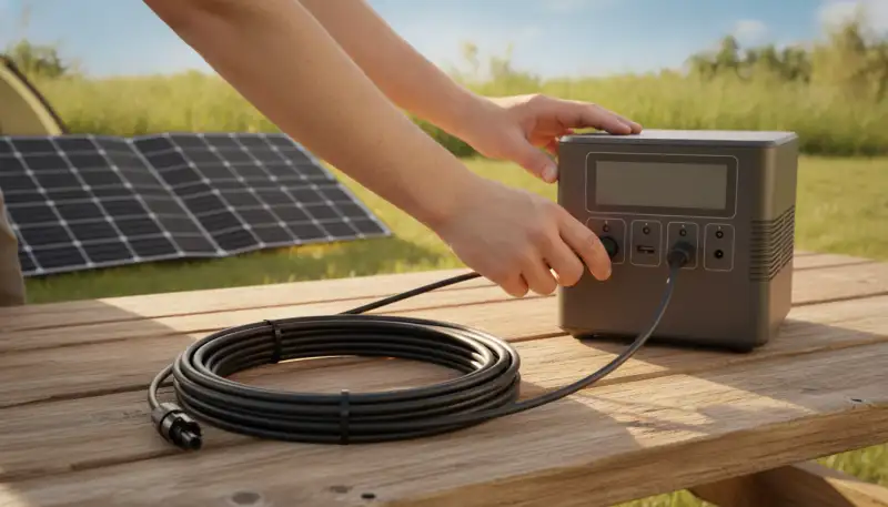 MC4 Kabel: Optimale Verbindung zur Powerstation