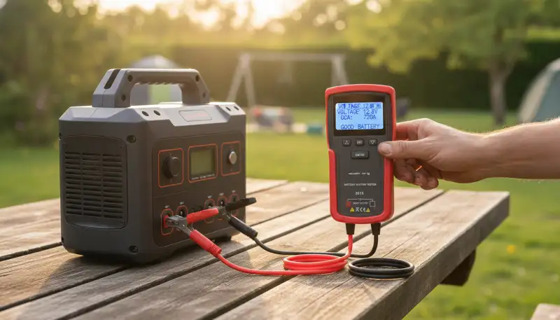 Präzise Batterieüberwachung für lange Powerstation-Lebensdauer
